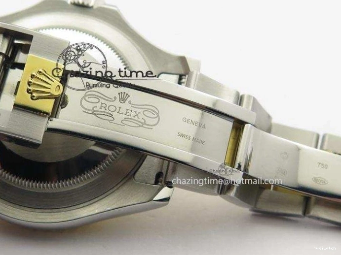 Yacht-Master Edition 116622 SS Bracelet YG Blue Best Dial JF A2836 On 0115